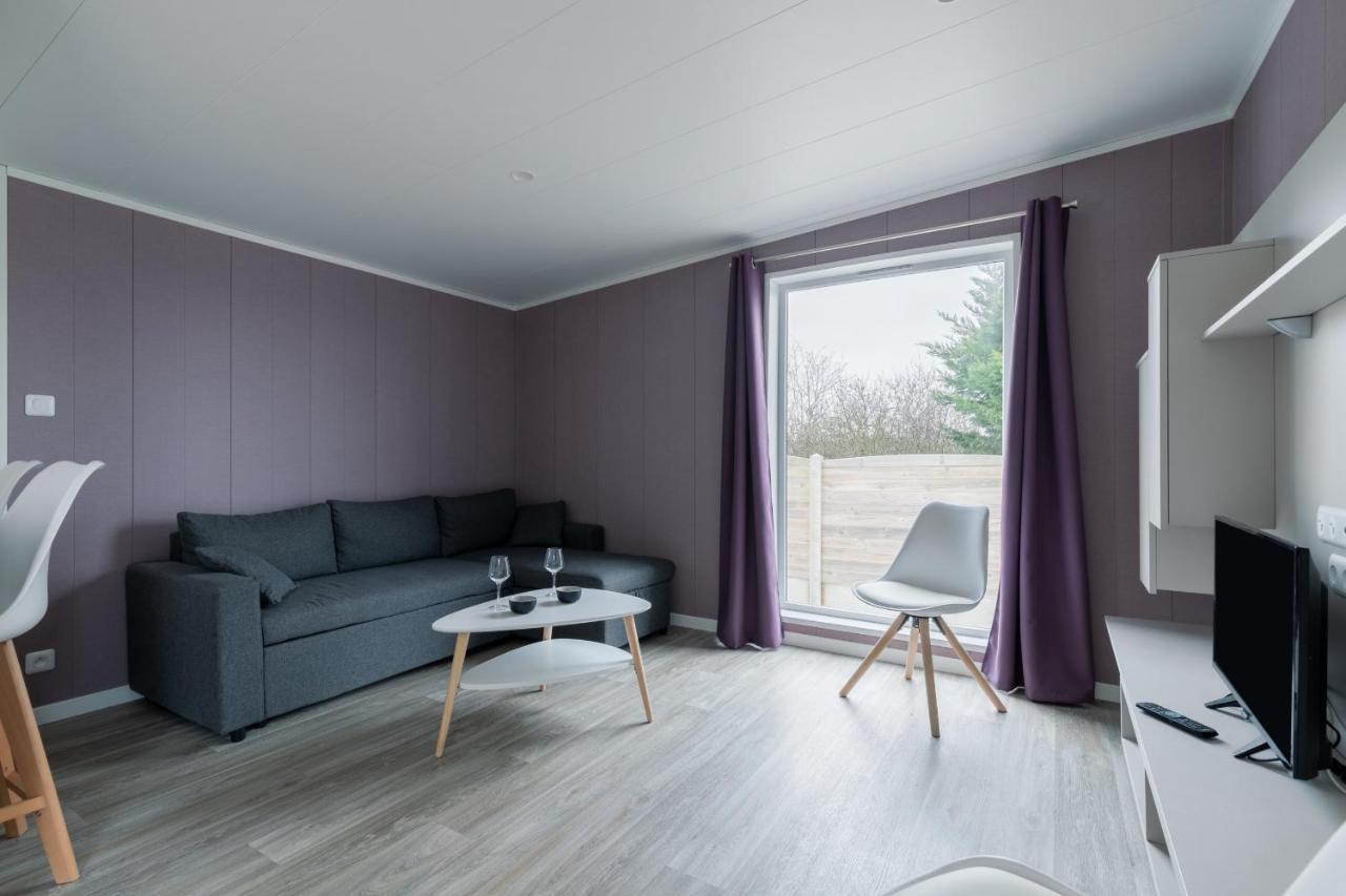 Beau Chalet Pour 4 Pers - Acces Piscine Chauffee Brétignolles-sur-Mer Eksteriør billede
