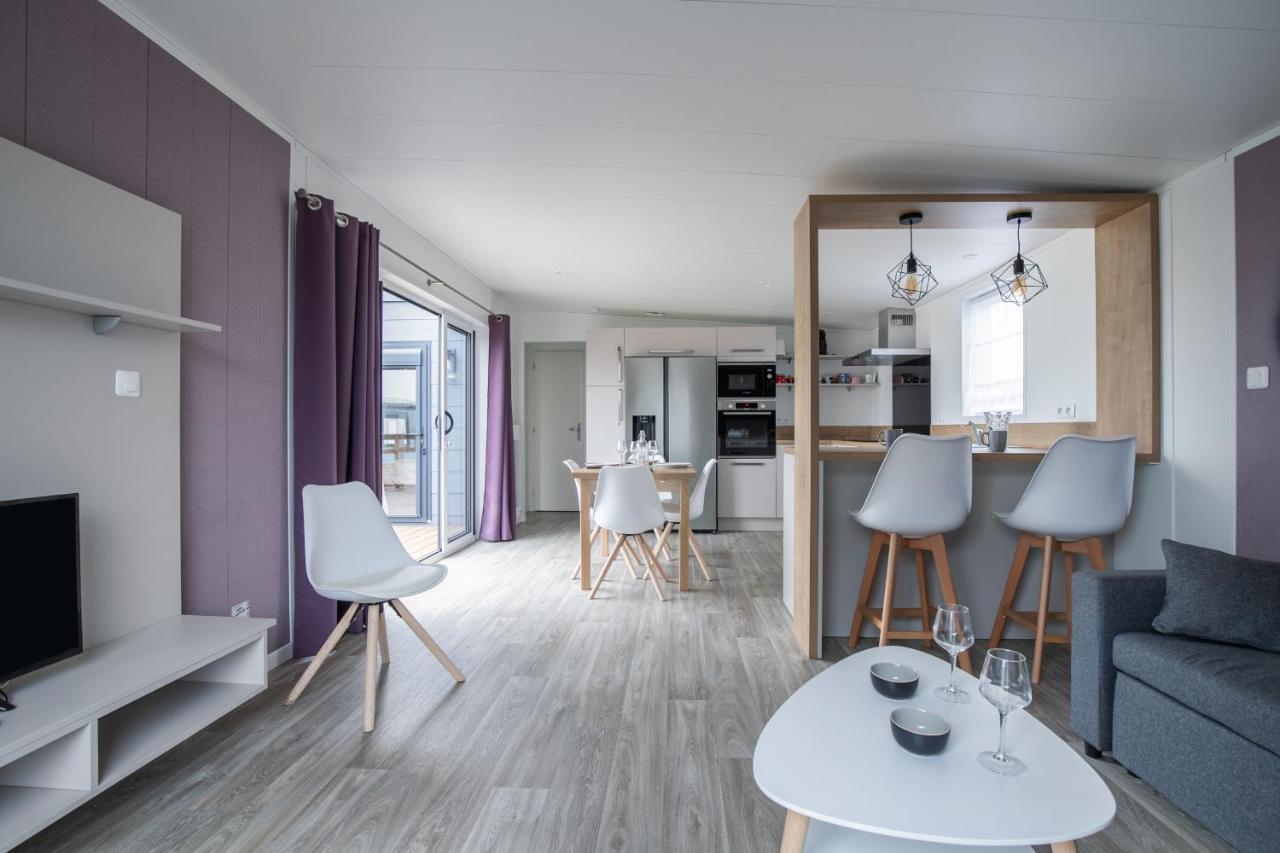 Beau Chalet Pour 4 Pers - Acces Piscine Chauffee Brétignolles-sur-Mer Eksteriør billede